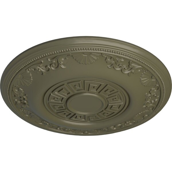 Nestor Ceiling Medallion (Fits Canopies Up To 5), Hand-Painted Painted Turtle, 25 7/8OD X 2 1/4P